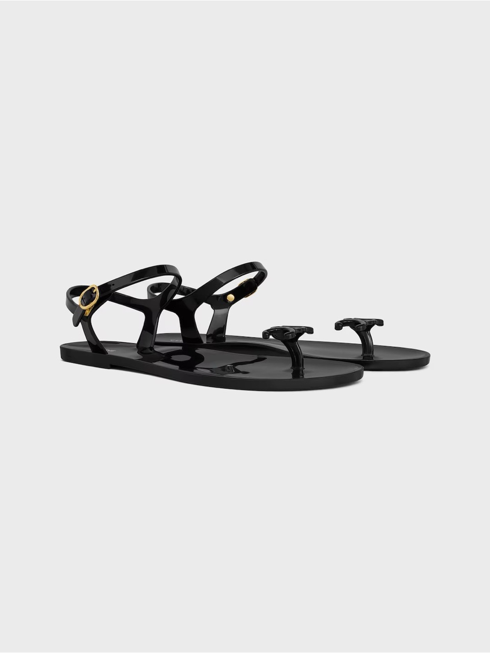 Celine Black Jellies